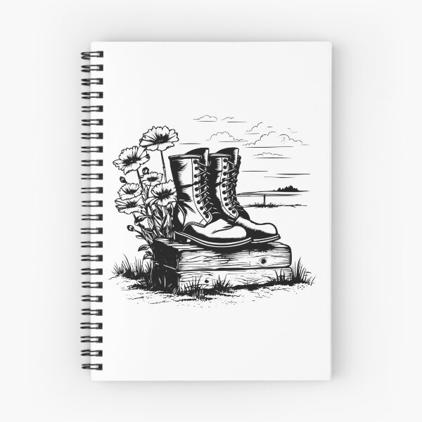 Item preview, Rustic Mud Vintage Rubber Boots Cowgirl Trench Shoes designed and sold by inkoutninja.