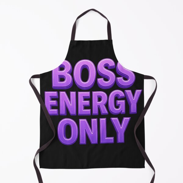 Item preview, Boss Energy Only – Bold Feminine Power Quote designed and sold by VIBE CRAFT STUDIO.