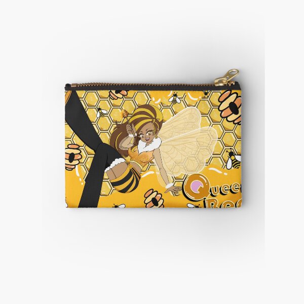 Item preview, Queen Bee Character Design with Bees and Honeycombs  designed and sold by KiyaSketches.