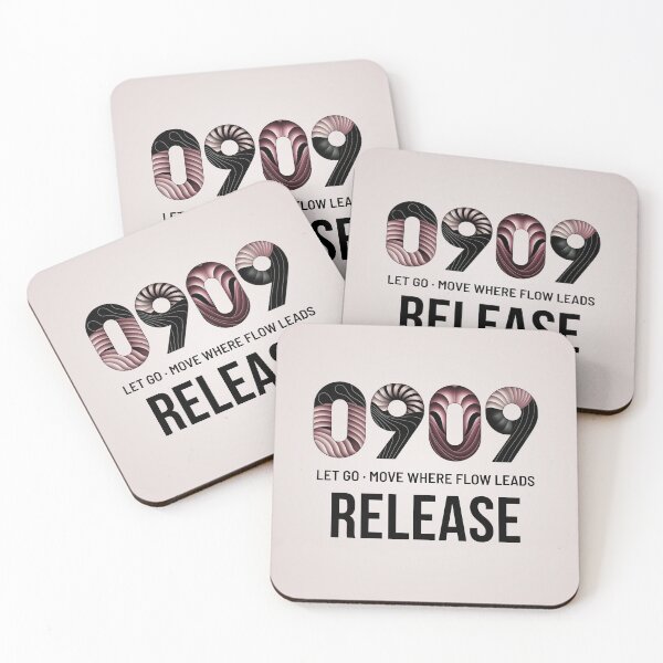 Item preview, Angel Number 0909 | Release: Let go, move where flow leads designed and sold by SolaoLab.