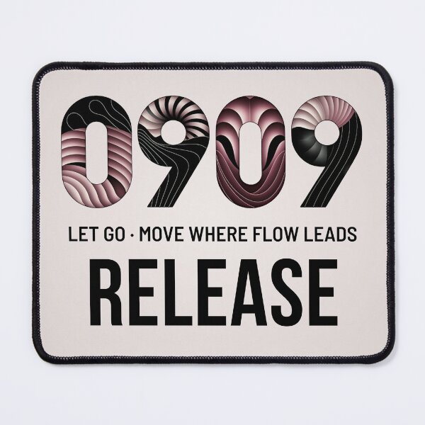 Item preview, Angel Number 0909 | Release: Let go, move where flow leads designed and sold by SolaoLab.