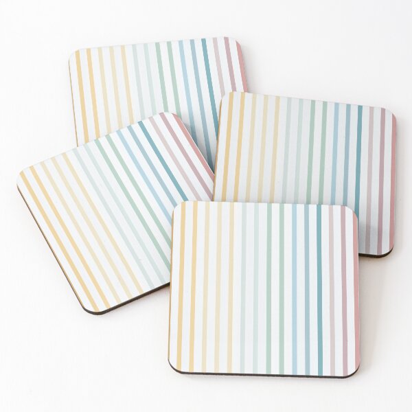 Item preview, Pastel Vertical Striped Pattern designed and sold by junkydotcom.