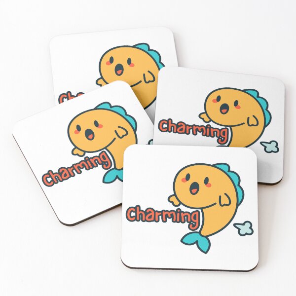 Item preview, Charming Farting Fish – Funny Kawaii Cartoon designed and sold by pUNKnown.