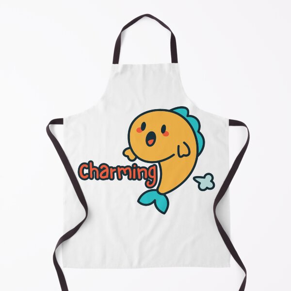 Item preview, Charming Farting Fish – Funny Kawaii Cartoon designed and sold by pUNKnown.