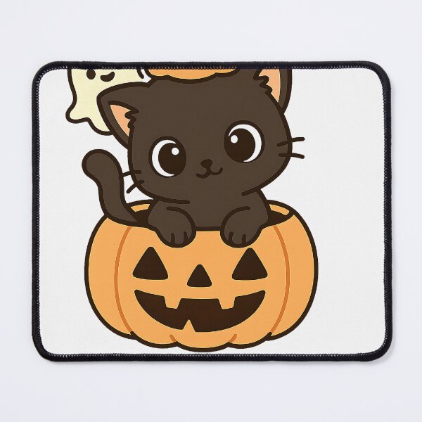 Item preview, Cat Pumpkin Ghost Funny Halloween Raglan Baseball designed and sold by cawtoon.
