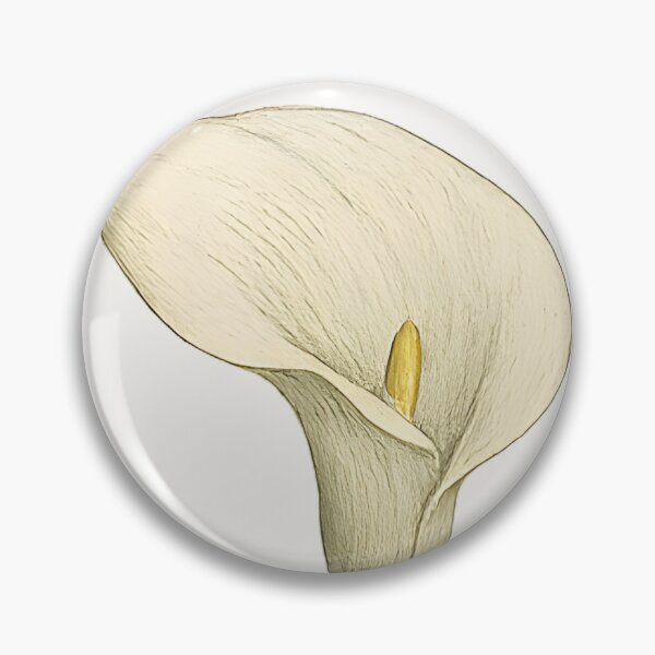 Item preview, Vintage Botanical Illustration of Calla Lily Plant designed and sold by ArtofBotany.