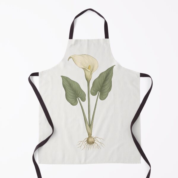 Item preview, Vintage Botanical Illustration of Calla Lily Plant designed and sold by ArtofBotany.