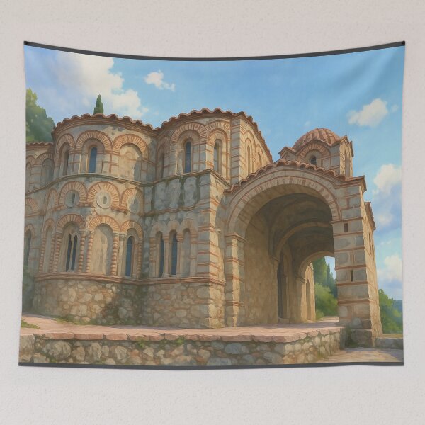 Item preview, The Pantanassa Monastery in Mystras designed and sold by KAI-Studio.