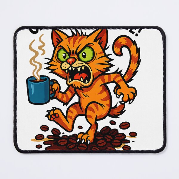 Item preview, Funny Fueled By Caffeine Rage designed and sold by cawtoon.