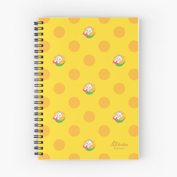 Item preview, Sunflower Yellow Colorful Print – Cute Cartoon Rabbit "Fluffy" Floral Design designed and sold by BuBooArt.
