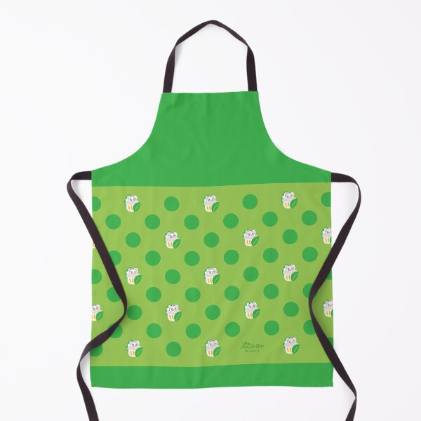 Item preview, Verdant Green Colorful Print – Cute Cartoon Rabbit "Fluffy" Floral Design designed and sold by BuBooArt.