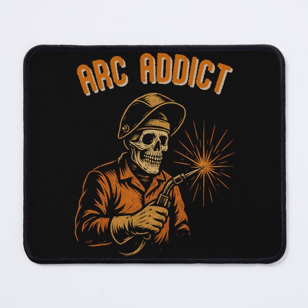Item preview, Arc Addict, Welder Skeleton - Industrial style design for welders and steelworkers, a gift for dad, friends, and Husband. designed and sold by IronPulseStore.