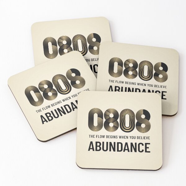 Item preview, Angel Number 0808 | Abundance: The flow begins when you believe designed and sold by SolaoLab.