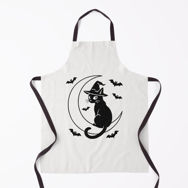 Item preview, Halloween Cat Witch Moon Vintage Costume Women Girls Kids designed and sold by cawtoon.