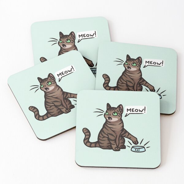 Item preview, Kaï the hungry cat designed and sold by JonGriffon.