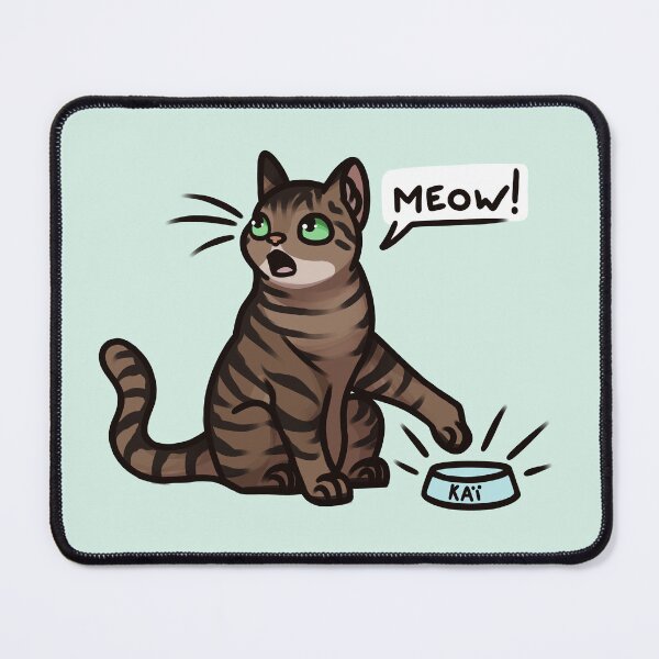 Item preview, Kaï the hungry cat designed and sold by JonGriffon.