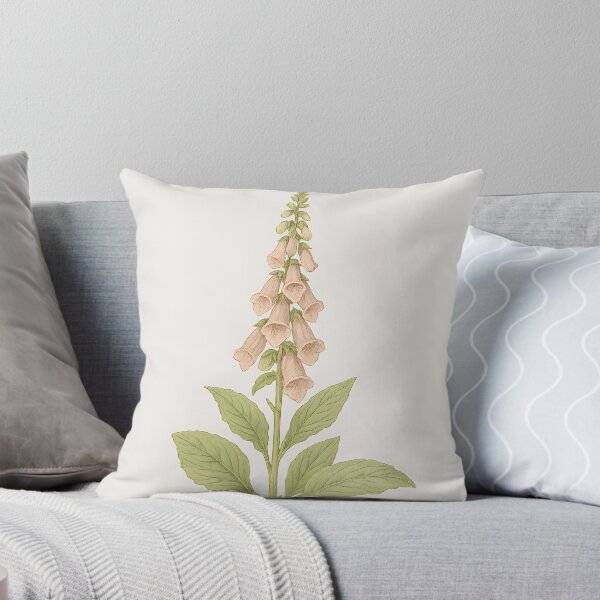 Item preview, Vintage Botanical Illustration of Foxglove Plant designed and sold by ArtofBotany.
