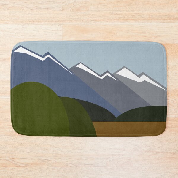 Item preview, Explore moutains art project cubism designed and sold by mikistudio.