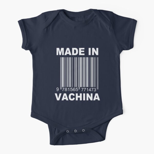 Made in Vachina Short Sleeve Baby One-Piece