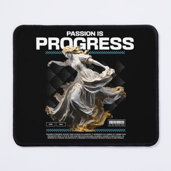 Item preview, Passion is Progress – Motivation for doers designed and sold by ByZimbo.