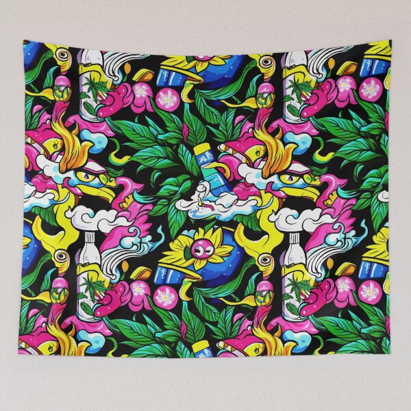 Item preview, Tattoo Joint Rush — Contemporary Graphic Art designed and sold by HEADMADE-TV.