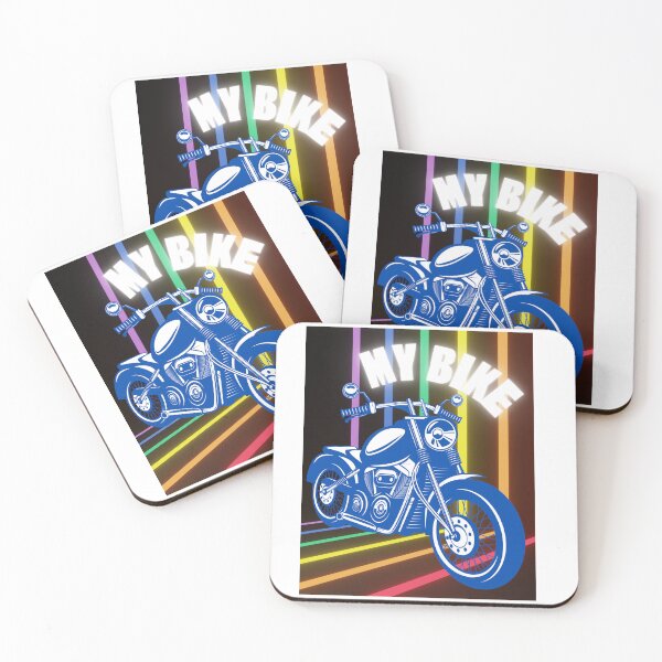 Item preview, My Bike, My Colorful Life designed and sold by maismauve.