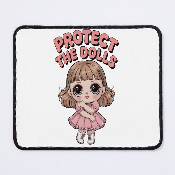 Item preview, Protect the Dolls Cute Anime Chibi Girl designed and sold by stylishsketcher.