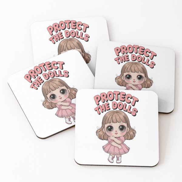 Item preview, Protect the Dolls Cute Anime Chibi Girl designed and sold by stylishsketcher.