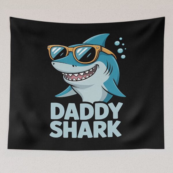 Item preview, Daddy Shark Father'S Day designed and sold by aidenpier.