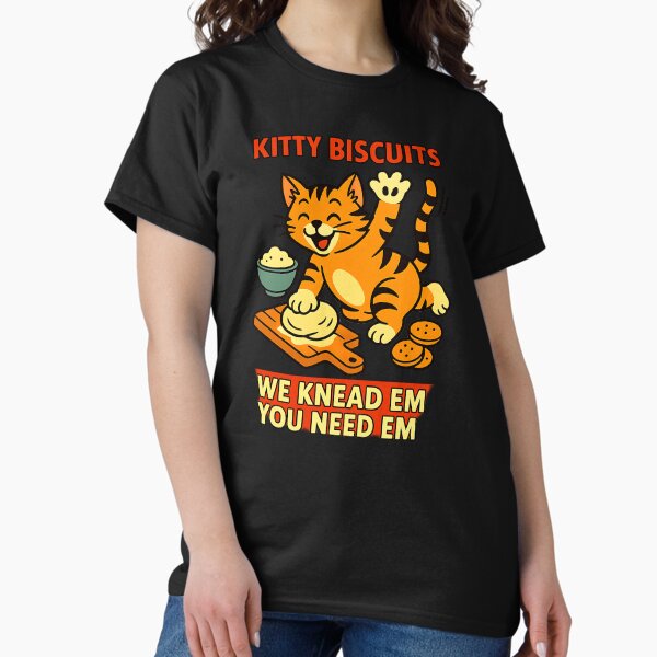 Item preview, Kitty Biscuits Bakery, Cute Cat Kneading Dough, Cat Lover designed and sold by cawtoon.