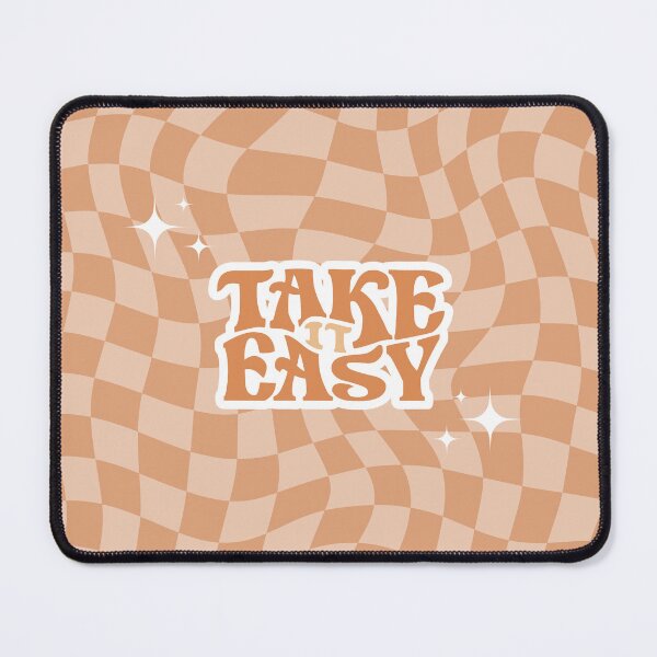 Item preview, Take It Easy Retro Shirt – 70s Groovy Quote Design, Positive Vibes Graphic Tee, Vintage Aesthetic Gift, Chill Out Shirt for Her or Him designed and sold by LeoraAtelier.