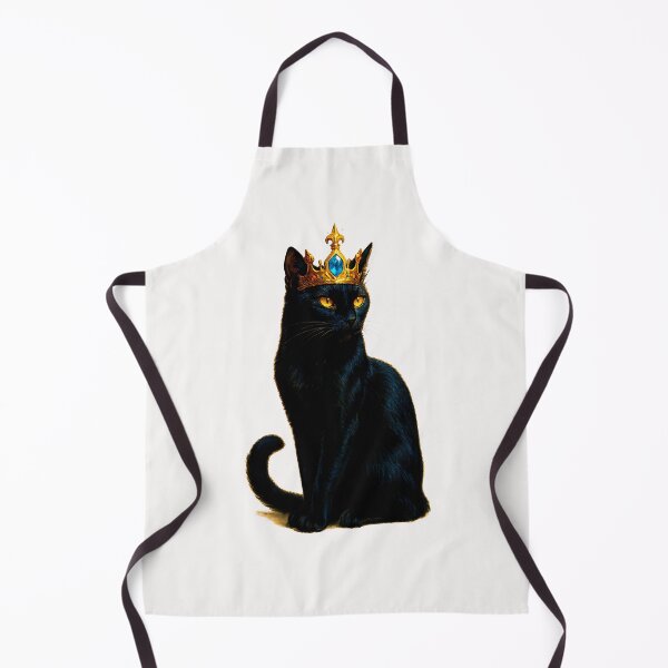 Item preview, Queen Black Cat Crown Women Men Girls Kitten Hive Keeper designed and sold by cawtoon.