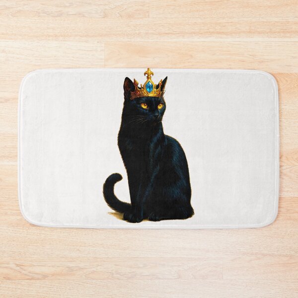 Item preview, Queen Black Cat Crown Women Men Girls Kitten Hive Keeper designed and sold by cawtoon.