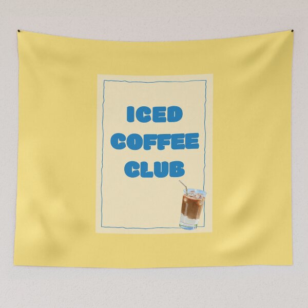 Item preview, Iced Coffee Club designed and sold by mallardpark.