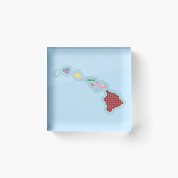 Item preview, hawaiian islands palaka designed and sold by khaylie art + design.