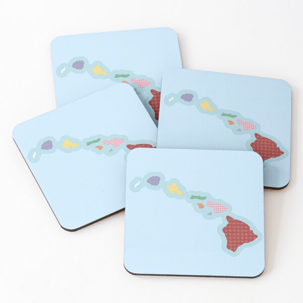 Item preview, hawaiian islands palaka designed and sold by khaylie art + design.