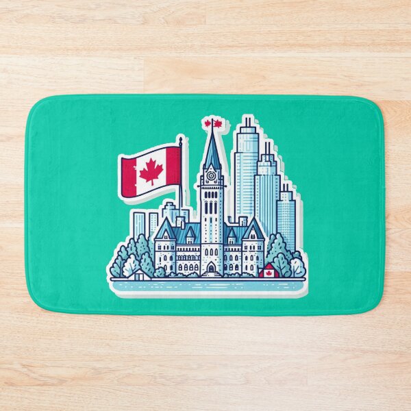 Item preview, Toronto Canada, Castle skyline, Castle landscape,  designed and sold by PaintMeWorld.