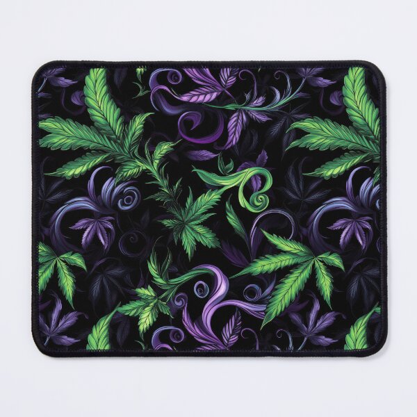 Item preview, Anime Cannabis Vortex — Contemporary Graphic Art designed and sold by HEADMADE-TV.