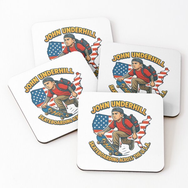 Item preview, John Underhill Skateboarding Across The Usa designed and sold by tearbytea.