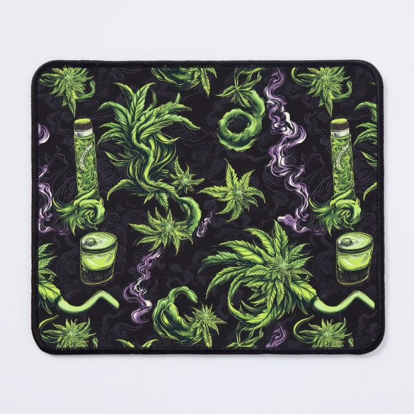 Item preview, Manga Cannabis Pulse — Contemporary Graphic Art designed and sold by HEADMADE-TV.