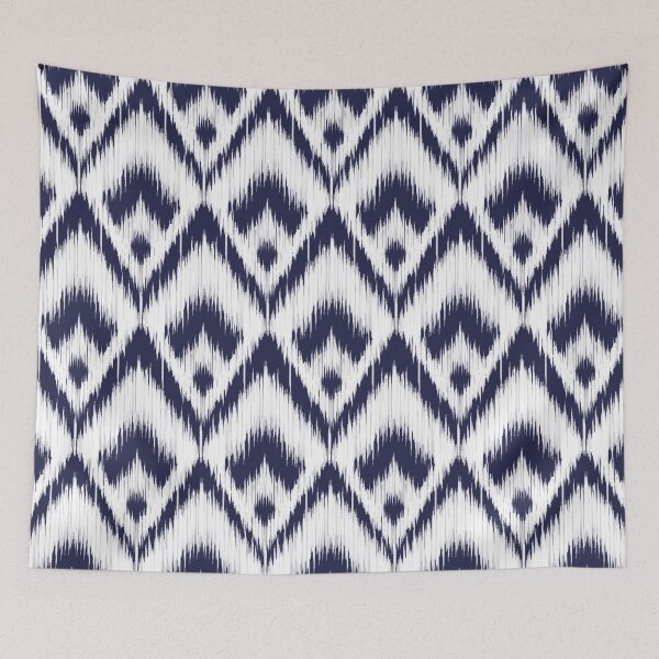 Item preview, Ikat Diamond Pattern Fabric Texture  designed and sold by Theerapol Buphasiri.