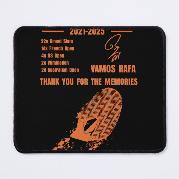 Item preview, Merci Rafa 25 Thank for the memories designed and sold by stelladaodo.