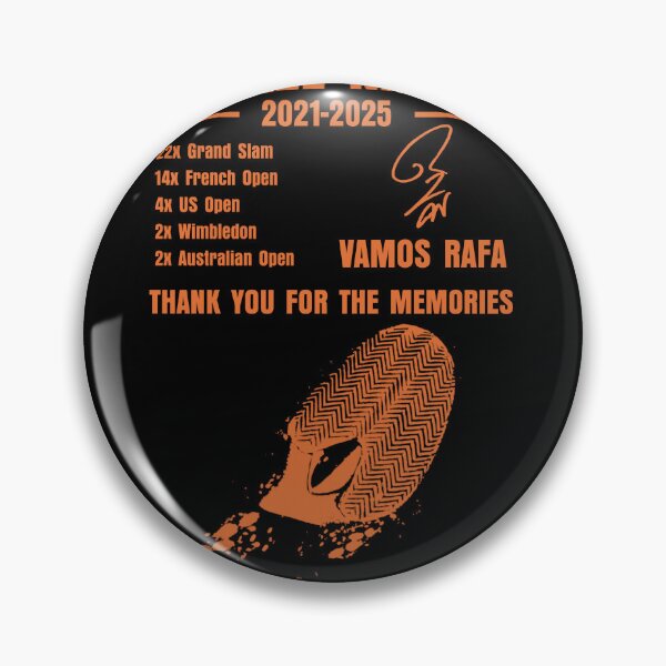 Item preview, Merci Rafa 25 Thank for the memories designed and sold by stelladaodo.
