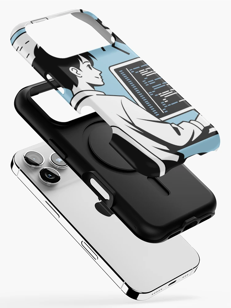 Thumbnail 2 of 4, iPhone Case, Developer Debugging: Hunting Down Code Bugs designed and sold by Code Monkeys.