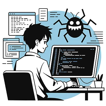Artwork thumbnail, Developer Debugging: Hunting Down Code Bugs by Code Monkeys