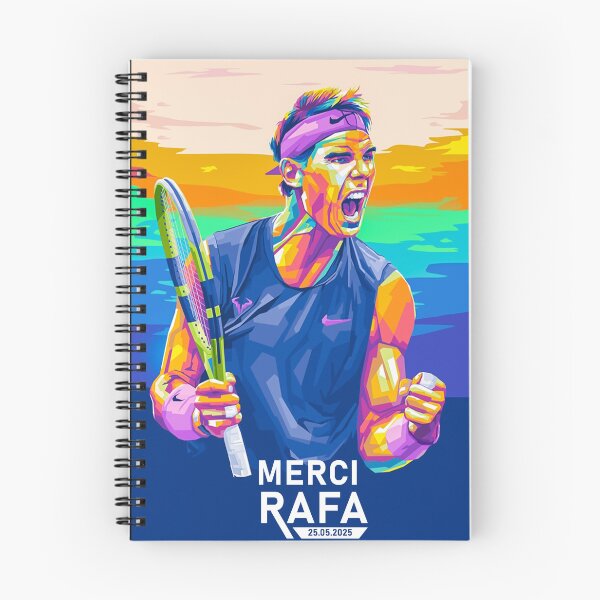 Item preview, Merci Rafa 2025  Rafael Nadal art  designed and sold by stelladaodo.