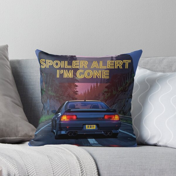 Item preview, Spoiler Alert I'm Gone – JDM Car Japan Night Drive Art designed and sold by PlayfulMindArts.