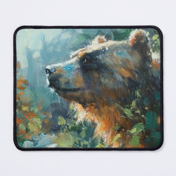 Item preview, Grizzly Bear Portrait designed and sold by johnartist.