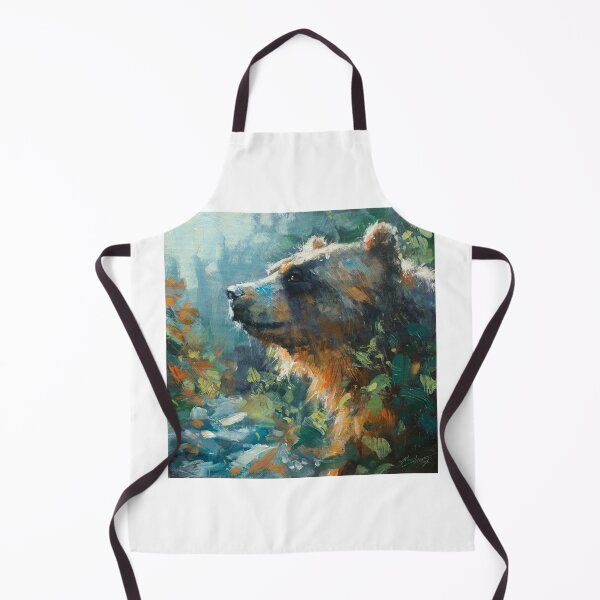 Item preview, Grizzly Bear Portrait designed and sold by johnartist.