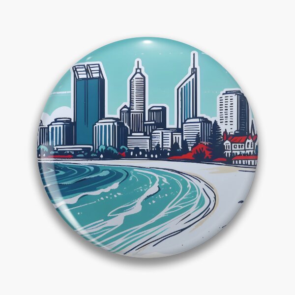 Item preview, Perth Australia  designed and sold by WanderlustCoCo.